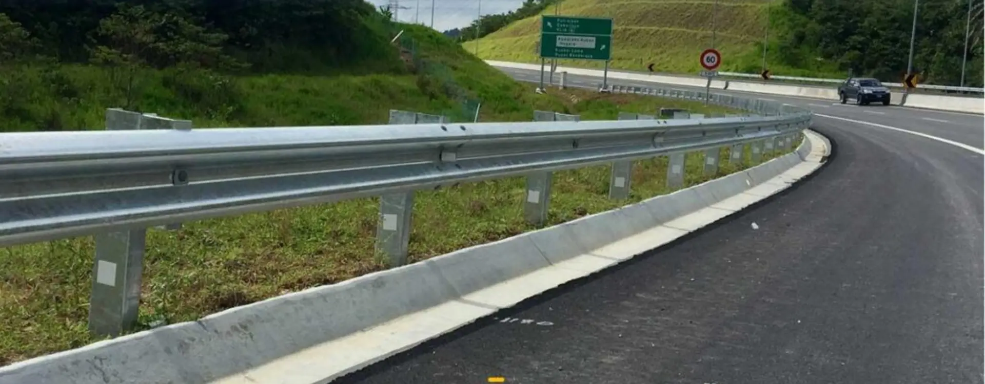 Highway guardrail and roller barrier systems for road safety projects