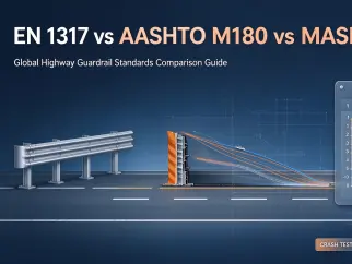 EN 1317 、 AASHTO M180 、 MASH: Global Highway Guardrail Standards Comparison Guide